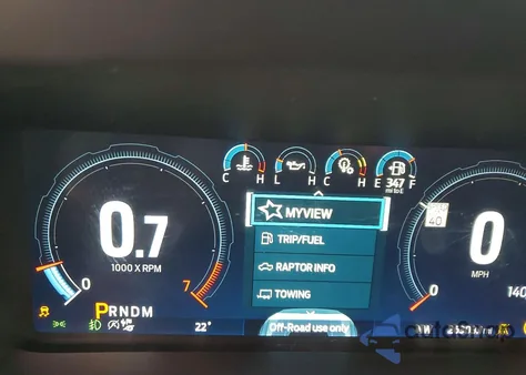 2023 Ford F150 Raptor из США, поврежденный, VIN 1FTFW1RGXPFC34653